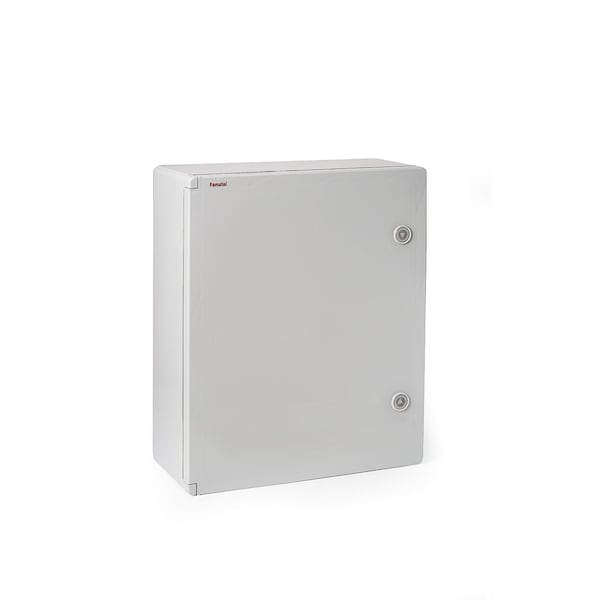 Famatel Usa Triangular Key Electrical Enclosures, 15.7 in H, 6.89 in D, 19.6 in W, NEMA 4X, Polycarbonate 39145UL - main
